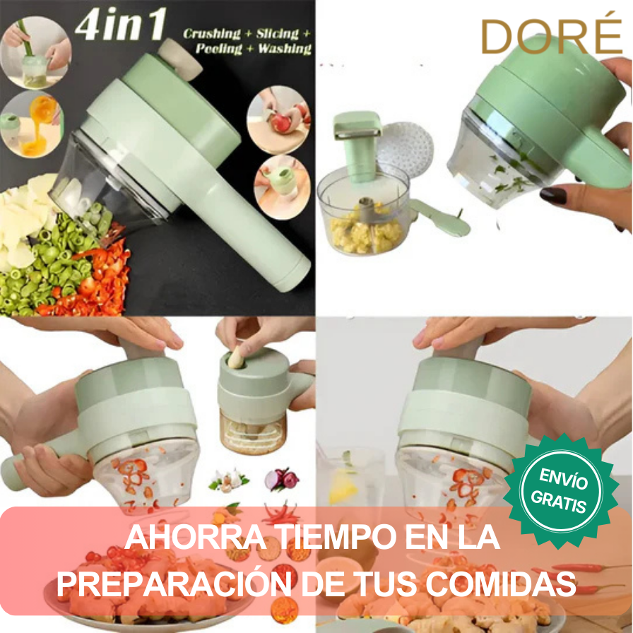 Picador de verduras eléctrico portátil